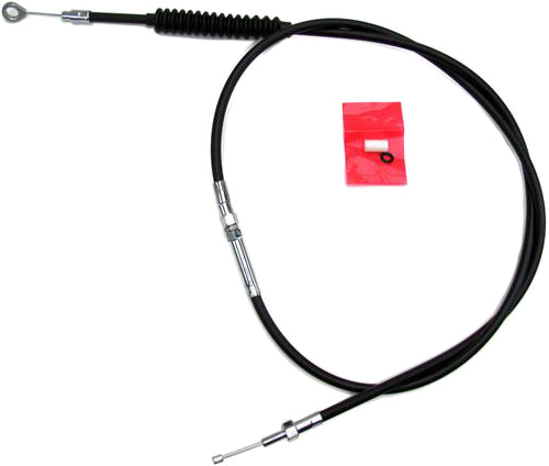 Motion Pro black vinyl clutch cable with hydraulic control line, 70-6222 model, showing detailed connection ends.