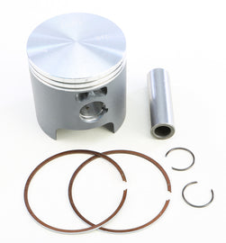 Vertex cast piston kit for Kawasaki and Suzuki 175-23614A, includes piston components for engine rebuilds.