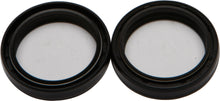 Load image into Gallery viewer, All Balls suspension fork seal kit 22-55123 with black rubber seals and metal components for motorcycle forks.