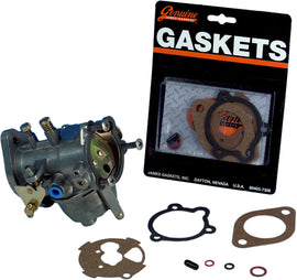 James Gasket Carb Rebuild Kit Bendix 681-5509 with gaskets and seals for carburetor repair, detailed image showing components laid out.