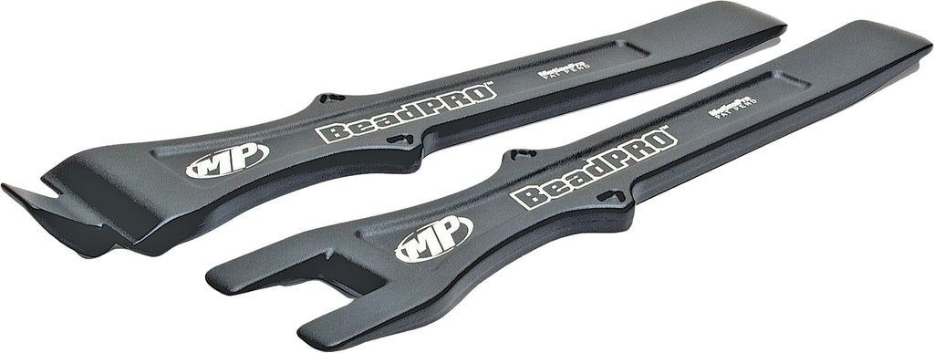 Motion Pro Beadpro Tire Bead Breaker and Lever Tool Set, aluminum, 9.5 inches, for motorcycle and vehicle tire removal.