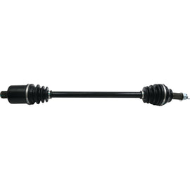 All Balls Drive Axle 536-0080 showing a metal axle component for vehicle drivetrain replacement.