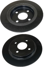 HardDrive rear brake rotor for trike models 2014-2021, durable disc brake component with vented design for effective stopping power.