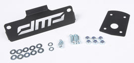 DMP black Fender Eliminator Kit for Kawasaki motorcycle, showcasing sleek body design and mounting hardware.