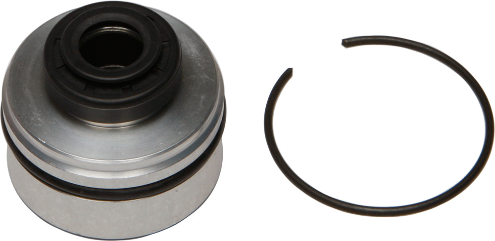 All Balls rear shock seal kit for suspension, showing components and seals in a close-up image.
