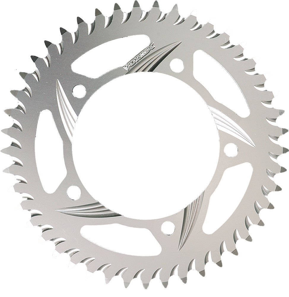 VORTEX aluminum rear sprocket 41-tooth for 525 Sil Duc chain, showcasing the sprocket's metallic finish and gear teeth design.