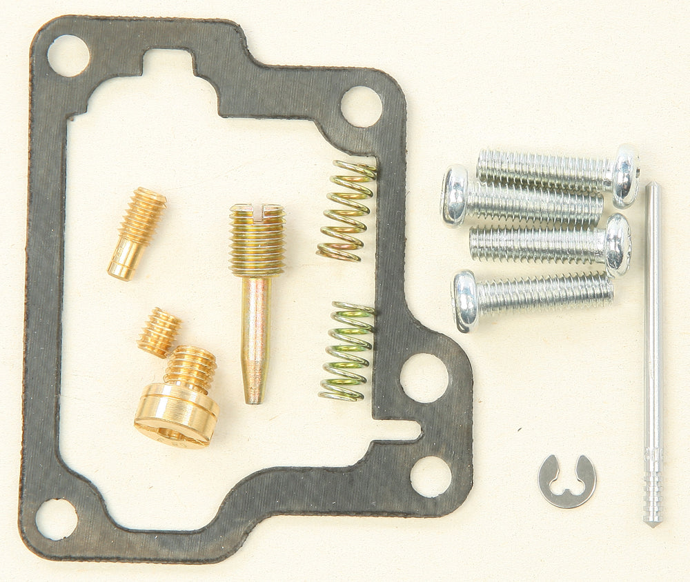 All Balls Bike Carburetor Rebuild Kit 226-1393 for intake and fuel system, showing various gaskets and components.