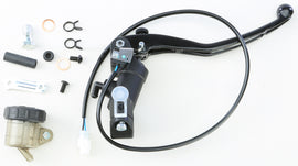 Magura HC1 radial clutch master cylinder for hand controls, showing the compact metal construction and hydraulic connection points.