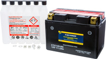 Load image into Gallery viewer, Fire Power Ctz14s-Bs maintenance-free battery for vehicles, showing the compact, durable design with battery terminals visible.