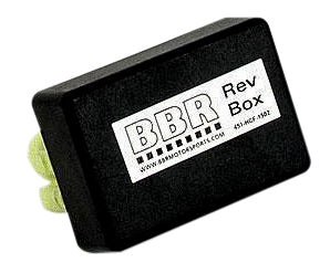 Electrical bbr Rev Box for Honda 80-9956, showing the compact black electronic component with connection terminals.