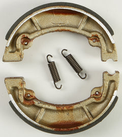 EBC Motorcycle Brakes Brake Shoes 344 Plain with metal backing and friction material for motorcycle braking systems
