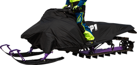 SP1 Snowmobile Cover Easy-Load S-D 27-37604, durable storage cover for snowmobiles, shown in a secure, weather-resistant design