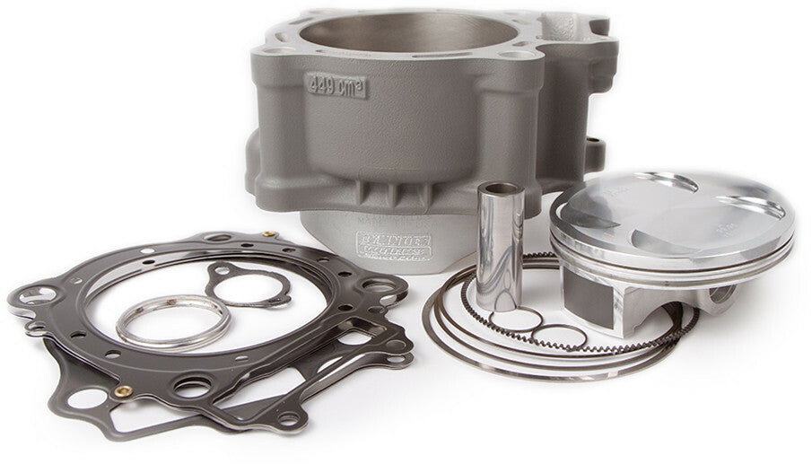 Cylinder Works engine cylinder kit BB 100.00/+4.0 with 12.1:1 compression ratio, featuring honed finish and detailed components.