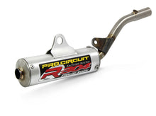Load image into Gallery viewer, Pro Circuit P/C R-304 Silencer exhaust for motorcycles, showing the black and silver metal construction with mounting points.