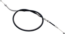 Load image into Gallery viewer, Motion Pro T3 Slidelight clutch cable for motorcycles, showing the hydraulic control line with metal fittings and black outer casing.