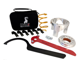 Ibexx Stage 2 Clutch Kit for Can-Am, featuring detailed clutch components and brand logo, designed for enhanced performance.
