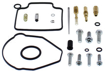 Load image into Gallery viewer, All Balls carburetor repair kit for intake and fuel system, showing various gaskets and components on a white background.