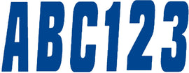 Hardline 350 PWC kit graphics and decals in blue with design details, designed for personal watercraft.