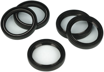James Gasket seal gasket set for forks, XL and XLCH models, featuring five high-quality gaskets and seals for motorcycle maintenance.