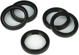 James Gasket seal gasket set for forks, XL and XLCH models, featuring five high-quality gaskets and seals for motorcycle maintenance.