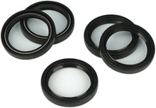 Load image into Gallery viewer, James Gasket seal fork XL gasket set, five-piece pack, with rubber seals and gasket components for engine sealing applications.