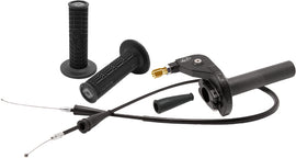 Motion Pro Twist Throttle Conversion Kit 70-2829 with control cables and hydraulic lines for motorcycle throttle conversion.