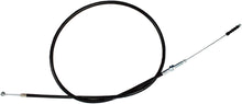 Load image into Gallery viewer, Motion Pro black vinyl clutch cable for motorcycles, showing the flexible control line with metal ends and protective outer sheath.