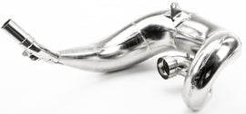 Pro Circuit P/C Platinum Pipe exhaust system with sleek metal finish and branding, designed for motocross or off-road motorcycles