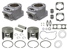 Load image into Gallery viewer, SP1 engine cylinder kit with polished finish, part number 541-90202K, showing detailed view of the cylinder components.