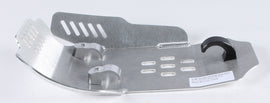 Devol Skid Plate 60-7213, black metal undercarriage protection for vehicle, shown in the image.
