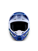 Load image into Gallery viewer, S M3 Falcon Helmet Ece06/Dot Blu/Wh/Blk/Pink Fl/Yl Fl Gl Lg