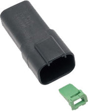 Charger l'image dans la galerie, 4 Wire Black Deutsch Rcptcl &amp; Wdglck Hd# 72104 94bk