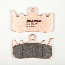 Load image into Gallery viewer, Braking Sport Sintered Brake Pad Set 31-960 from Braking, showing the high-performance brake pads with metallic surface.