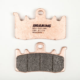 Braking Sport Sintered Brake Pad Set 31-960 from Braking, showing the high-performance brake pads with metallic surface.