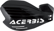 Load image into Gallery viewer, Acerbis X-Force black handguards attached to motorcycle handlebars, showcasing durable protective design and ergonomic features.