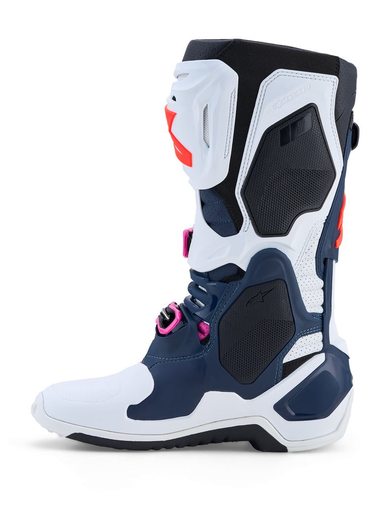Tech 10 Supervented Boots Drk Blue/Wht/Blk Fuxia 10