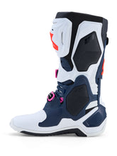 Load image into Gallery viewer, Tech 10 Supervented Boots Drk Blue/Wht/Blk Fuxia 10