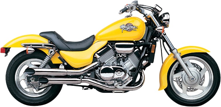 Blvd Slashcut Slip On Chrome Hon Vt750 Magna 94 03
