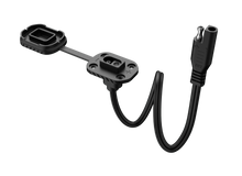 Load image into Gallery viewer, Battery Tender Quick Disconnect Cable Mount for easy connection and secure attachment to batteries and charging systems.