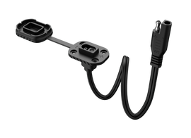 Battery Tender Quick Disconnect Cable Mount for easy connection and secure attachment to batteries and charging systems.
