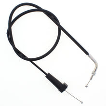 Load image into Gallery viewer, All Balls throttle cable 24-51118 for hydraulic control lines, showing the flexible black cable with metal fittings.