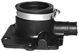SP1 Intake/Carb/Fuel System mounting flange, polished metal with bolt holes, designed for secure attachment in automotive fuel systems