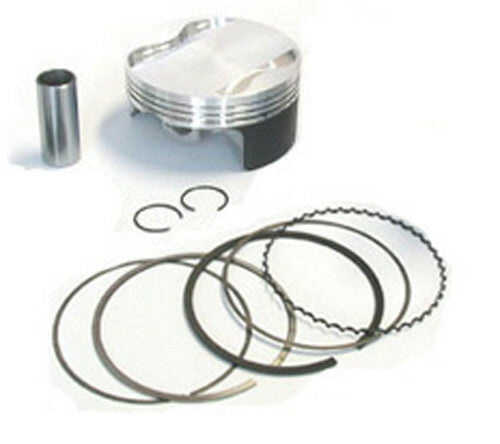 Athena forged piston kit for Honda bore 81.96mm, includes pistons and components for high-performance engine rebuild.