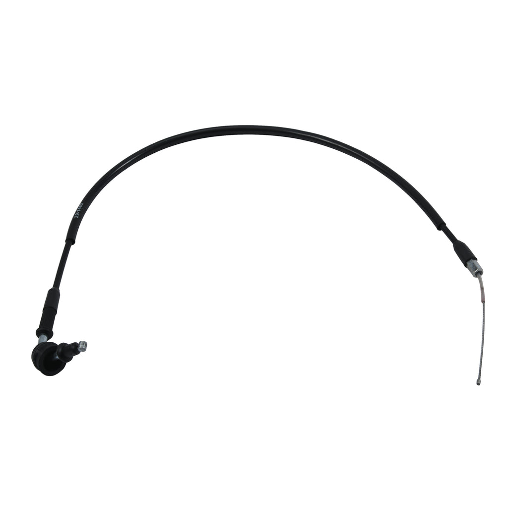 All Balls throttle cable 24-51266 for hydraulic control lines, showing the black flexible cable with metal connectors.