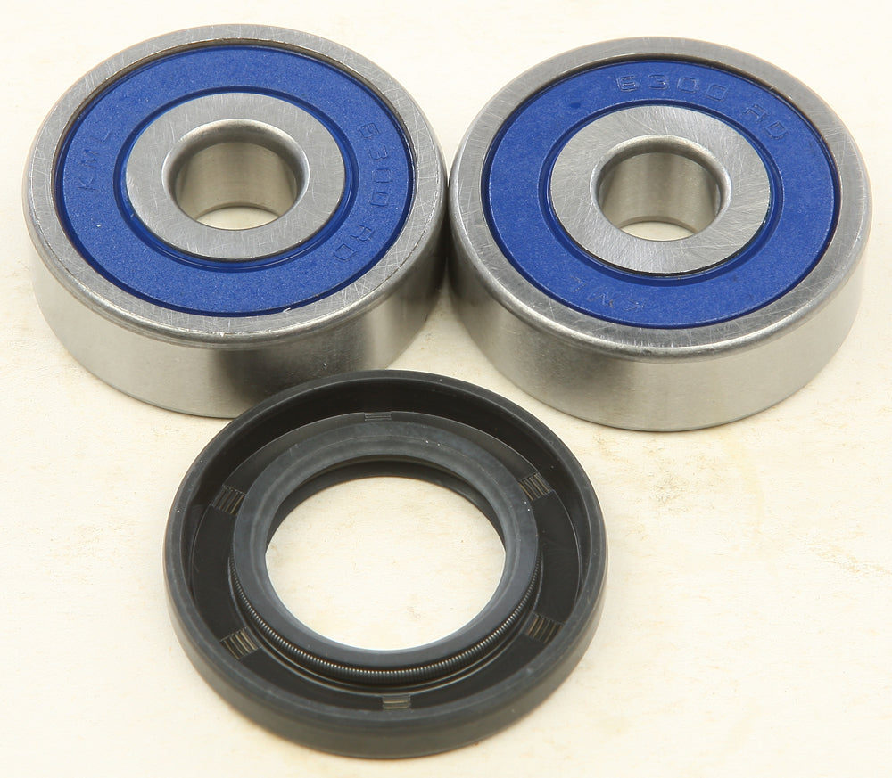 All Balls wheel bearing and seal kit for drive systems, showing bearings and seals in the kit.