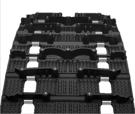 Camso Tire Ice Storm 150 1-Ply Track with 137x1.25/1.50 width for snowmobiles, durable track with tread pattern visible.