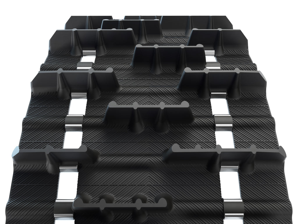 Camso Tire 2.86 Pitch Back Cntry X2 Track 137 x 1.75 x 15 wide for off-road vehicles, durable rubber track with aggressive tread