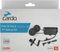 Cardo Systems Palktalk Outdoor 2nd Helmet Kit with communication device and wiring for motorcycle helmet intercom system.