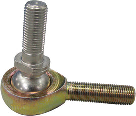 SP1 suspension tie rod end with 3/8-inch-24 NF thread, showing the black metal rod with mounting points and threaded end.
