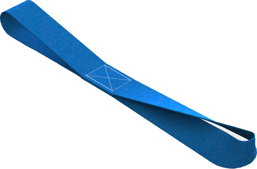 KFI Products 12-inch soft loop strap for tie-downs, showing durable black nylon strap with soft loop end for secure fastening.
